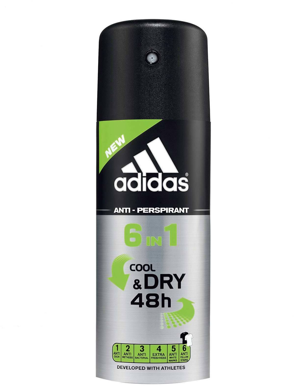 Adidas deodorant 6 in 1 cool &amp; dry 150 ml