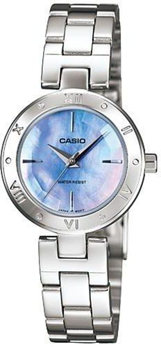 Casio Women's Blue Dial Stainless Steel Band Watch [LTP-1342D-2C]