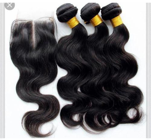 Human Hair 100% Brazilian Human Hair Plus Closure Whole Set price from  jumia in Kenya - Yaoota!