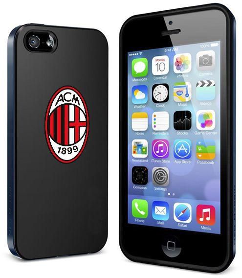 Margoun  A.C. Milan cover case for Apple iPhone 5 5s (BL-06)