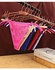 Spring Flowers Lace Mix Materials thong Panty Set 6 Pieces