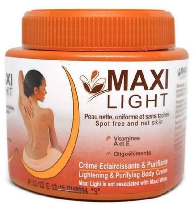 Maxi Light Cream For Skin & Body Toning - 133 Ml