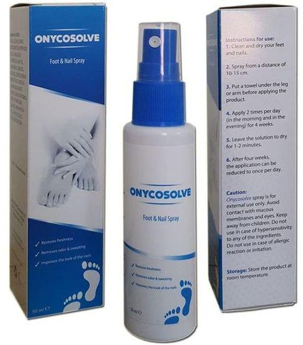 OnycoSolve Anti Fungus Natural Ingredients Spray