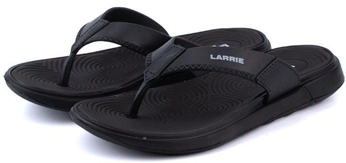 LARRIE Ladies Basic Casual Sandals - 5 Sizes (Black)