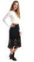 The Hipster Grace The Lace Midi Skirt Small