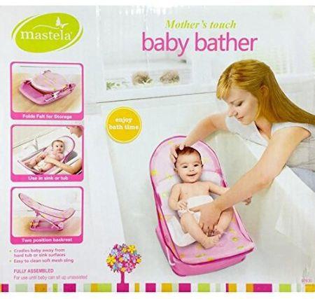 Mastela Folding Baby Bather [Pink]