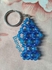 Ramadan Lantern Blue Beads Keyring