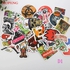 50PCS HW-D1 Fashion Graffiti Stickers  Luggage Laptop Skateboard Car Motorcycle Bicycle Stickers 50pcs 6-12cm