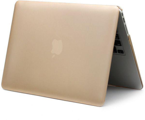 Gold Matte Rubberized Case Cover Macbook Apple Pro 13" 13.3" Inch