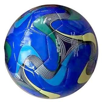 كرة قدم قابلة للنفخ من الجلد 21.5x21.5x21.5سم