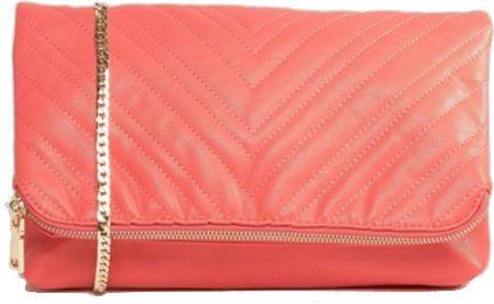 Faux Leather Bag For Women,Pink - Clutches