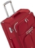 Senator Brand Softside Large Check-in Size 83 Centimeter (32 Inch) 4 Wheel Spinner Luggage Trolley in Red Color LL003-32_RED