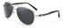 Men's Full Rim Polarized Aviator Frame Sunglasses - Lens Size: 61 mm