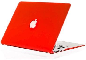 Frosted Matte Rubberized Hard Case Cover For Macbook Pro 13-Inch Retina 13/13.3 Inch Red