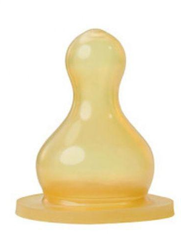 Baby Nova Round With Ventilation Bottle Teat For Standard Bottles - 2 Pcs