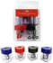 Faber-Castell - Grip Mini Sharpener Pet - 4pcs- Babystore.ae