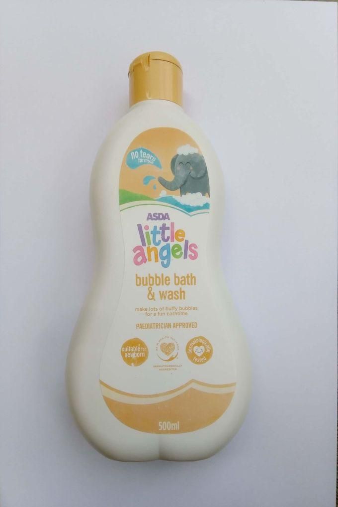 Asda Little Angels Bubble Bath & Wash- 500ml