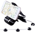 Universal Non Slip Dashboard Car Mount Phone Holder Stand With 4 Cable Organizers For IPhone IPad Samsung GPS Smartphone