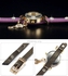 Bling Crystal Key Pendant Wrap Around Purple Long Leather Quartz Lady Watch