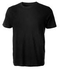 Fashion Men's Rounded T-shirt- Black Cotton