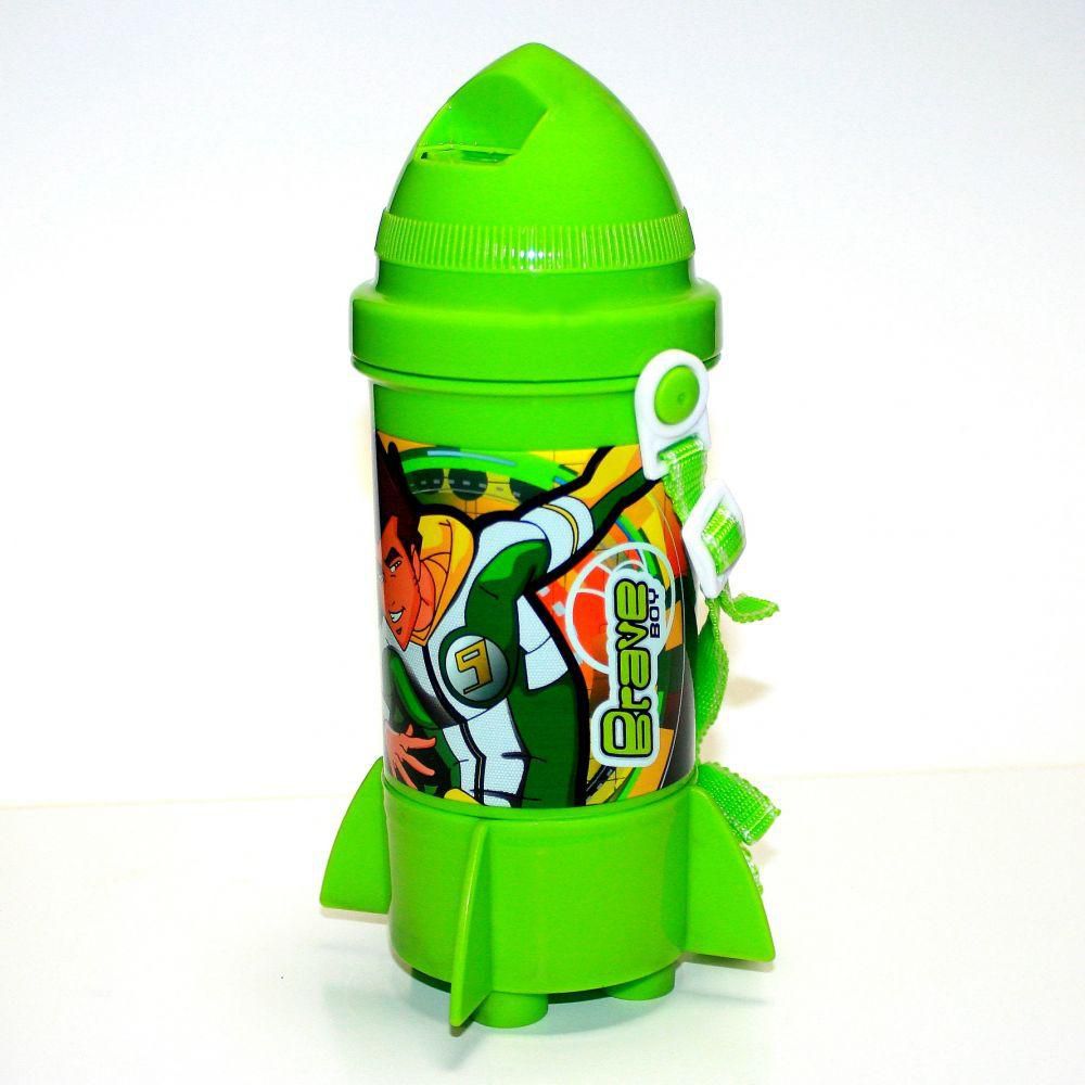فلامينجو كوب ماء - شكل صاروخ , أخضر