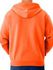 Men&#39;s Fleece Full-Zip Hooded Sweatshirt (ORANGE,XXL)