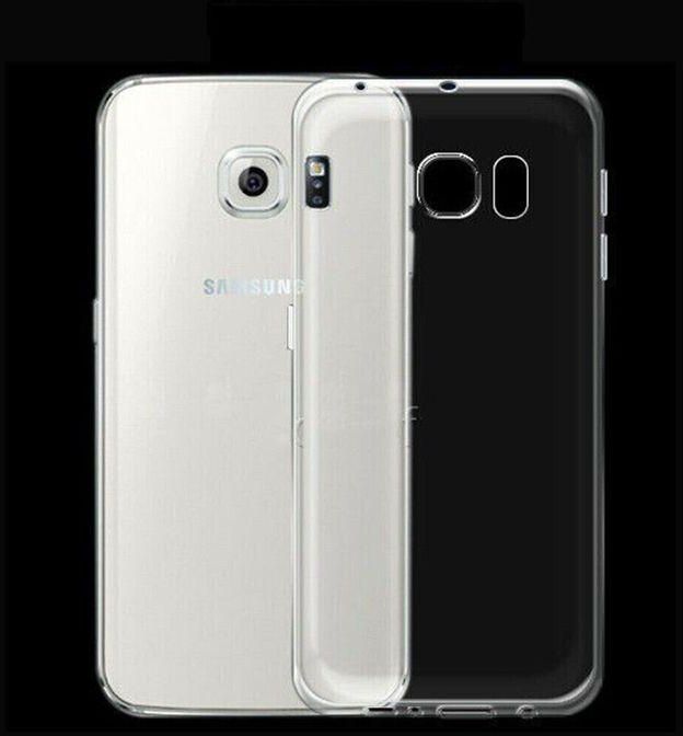 Silicone Back Cover Samsung S6 Edge Plus -0- CLEAR