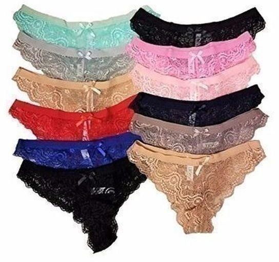 Lace Panties - Set Of 12