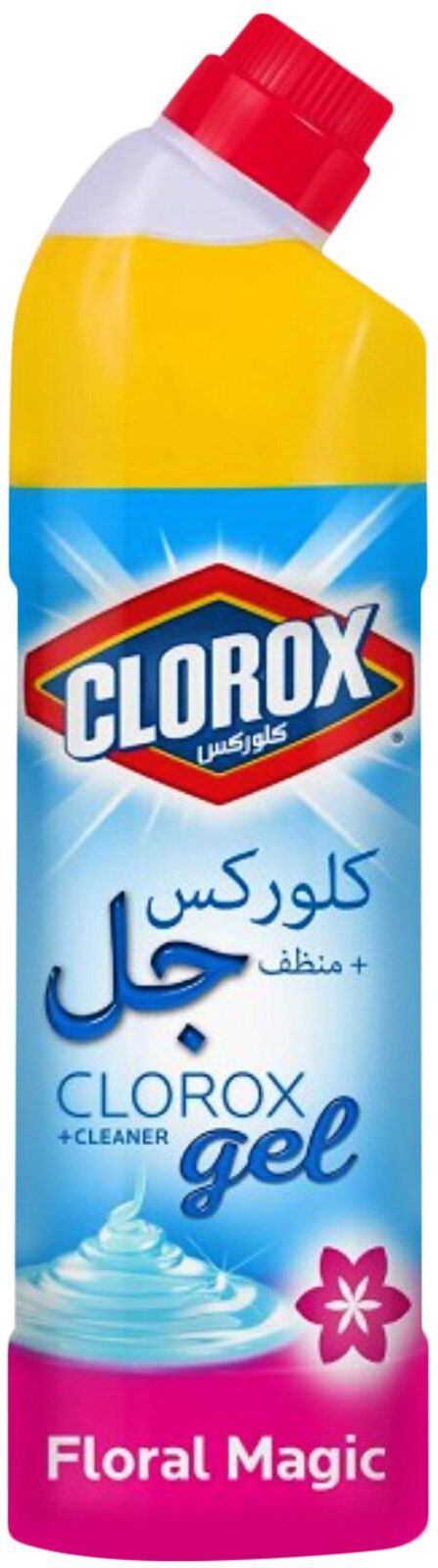 Clorox Multi Purpose Floral Magic Toilet Cleaner Gel 750ml