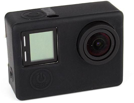 Protective Silicone Shell Case for GoPro Hero 4 / 3 Plus / 3 – Black