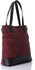 Silvio Torre Stylish Trendy Handbag-Bag Water Proof -marron-Black