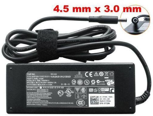 DELL Small Pin Laptop Charger 19.5V, 3.34A 65W.