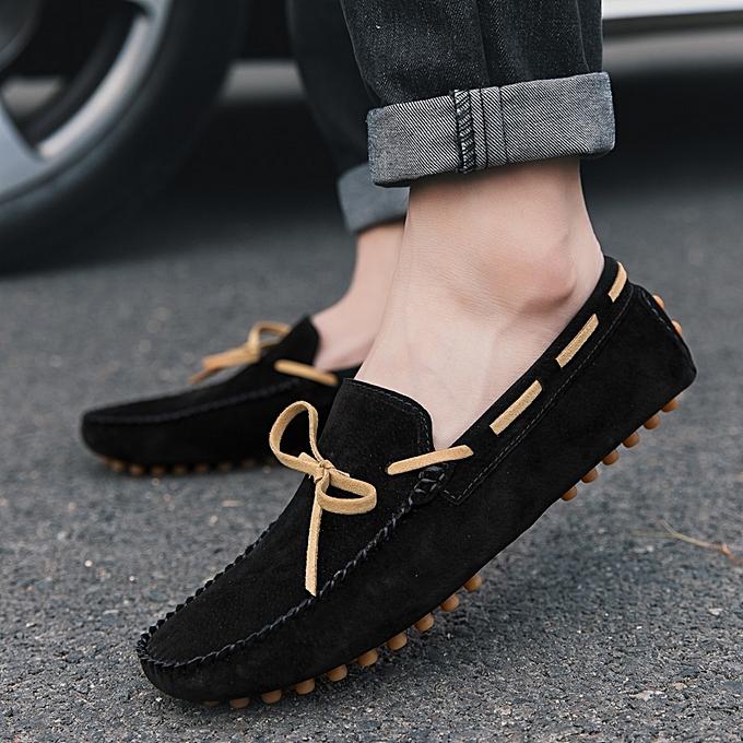 FLANGESIO EUR 38-47 New Arrival Men Shoes Casual Moccasins Men Loafers High Quality Full Grain Leather Shoes