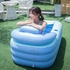 Generic PVC Inflatable Spa Bathtub Kit Adult Size - Blue
