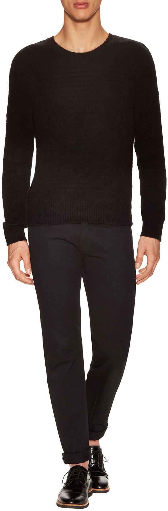 7 For All Mankind - Solid Stripe Sweater