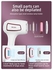 Painless Laser Hair Removal Device Unisex Pink 5.79 x 7.96 x 2.28inch