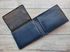 Dr.key Genuine Leather For Men - Bifold Wallets -2045-plain Blue