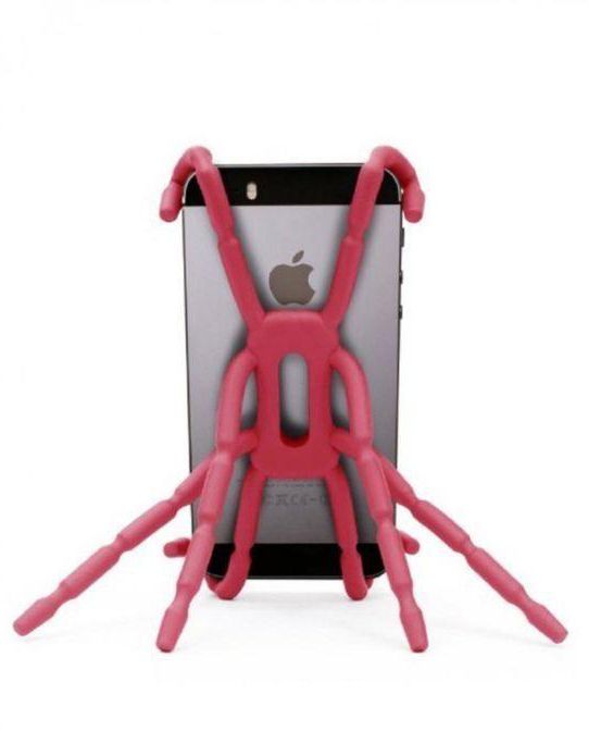 Elite Universal Spiderpodium Smartphone Mount/Holder - Red