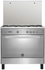La Germania Freestanding Cooker 5 Gas Burners 90*60 - Stainless - 9C10GRB1X4AWW