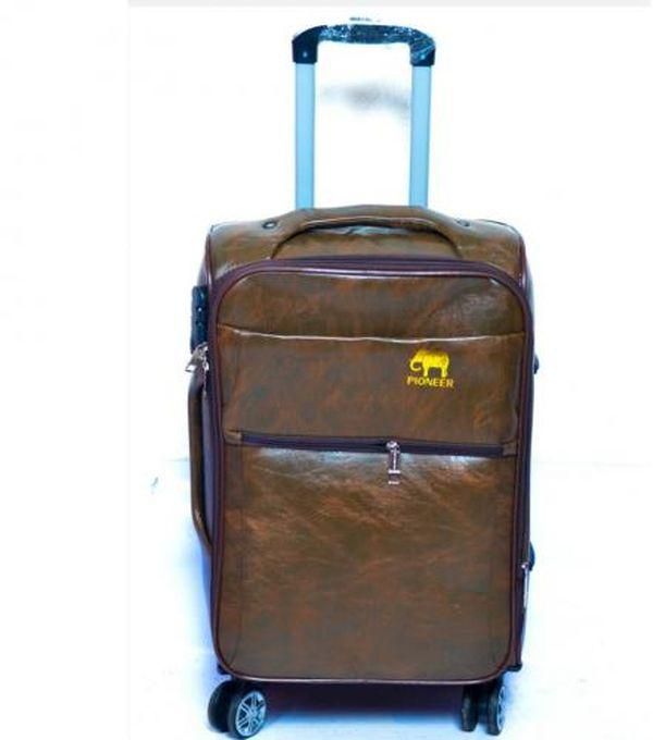 Pioneer Small PU Pioneer leather suitcase
