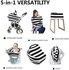 Moro Baby Nursing Cover & Nursing Poncho - 360° Full Privacy Breastfeeding Protection, Shopping Cart Stroller Cover, Multi-Use Cover For Baby Car Seat Canopy, Baby Shower Gifts For Boy And Girl