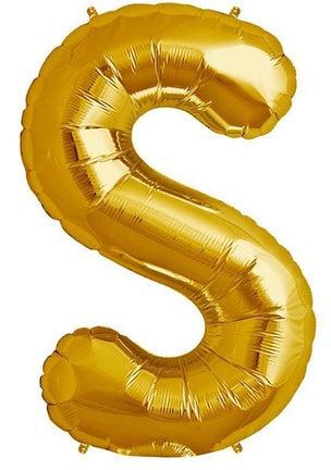Letter S Helium Party Balloon 30inch