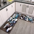 2 PCs 3D kitchen mats Big size 40by120cm  Small size 40by60cm