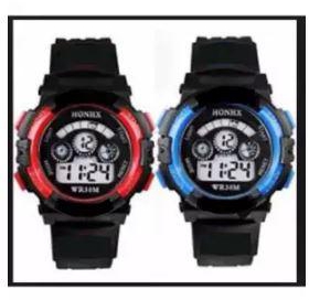 NS JOY 58 Kids Watch with Multicolour flash screen light (2 Colors)