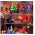 Halloween Glowing Witch Hat With LED Light For Costume And Decoration 35.5 x 38cm