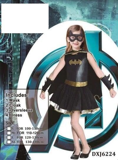Batgirl Black Costume Dress Super Hero