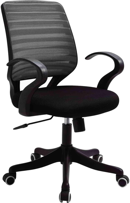 Get Modern Mesh Office Chair, 80×45×50 Cm - Black with best offers | Raneen.com