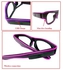 نظارة YJ011 ساطعة ومضيئة تأتي مع 10 ألوان اختيارية لإضاءة LED وبمنفذ USB للشحن للحفلات والزينة