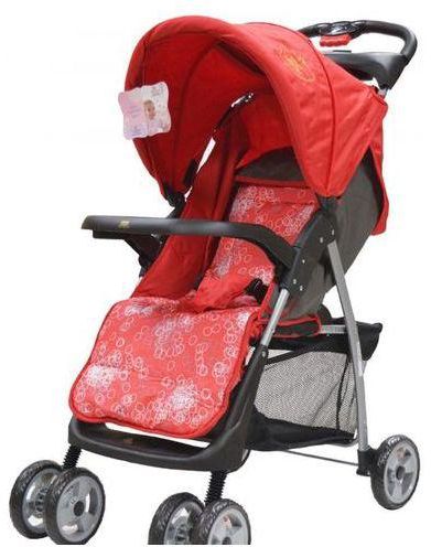 Foldable Baby Stroller/ pram/push chair/ buggy - Red