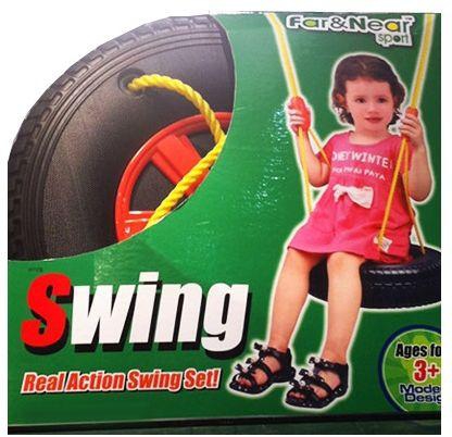 Swing With Wheel Design Real Action For Children